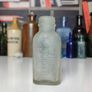 178 - Vintage Birds Lemonade Crystals Clear Glass Bottle Image 2