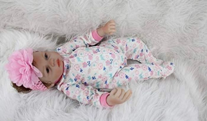 22inch lifelike reborn dolls girls silicone baby Handmade newborn toddler real life boys for kids toys (FREE POSTAGE)