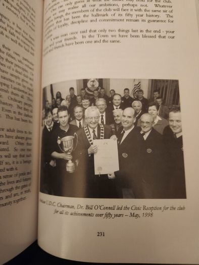 All For A Game.  A History Of  Arklow Town Football  Club 1948 -1998. Large Volume  First Edition Paperback In Very Good Condition.