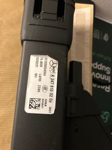 Mercedes-Benz rear trunk cargo cover