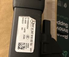 Mercedes-Benz rear trunk cargo cover