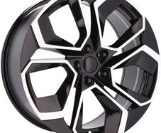18" Altair type Black Alloys Seat Audi Skoda Vw 5x112