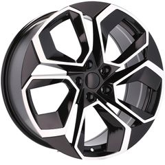 18" Altair type Black Alloys Seat Audi Skoda Vw 5x112