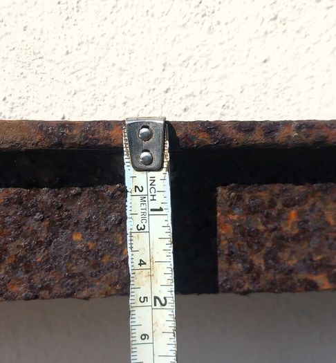 Iron gate frame