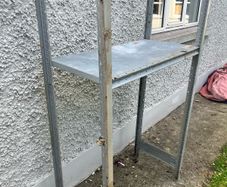 garage /shed metal shelves