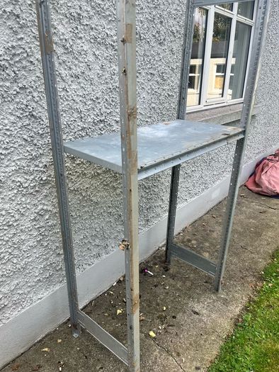 garage /shed metal shelves