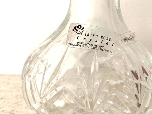 Vintage Czech Crystal Decanteur