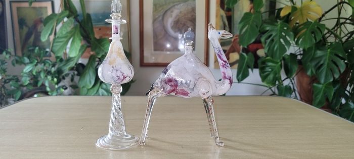 Murano glass perfume bottles