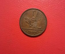 1968 Irish Penny 1d