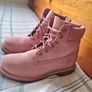 Timberland premium boots Size 7 eu 41 pink suade In excellent condition Image 5