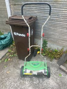 push lawnmower florabest