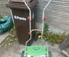 push lawnmower florabest