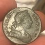 1772 Halfpenny George III Image 2