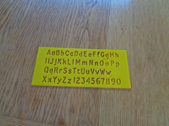 Stencil for Sale
