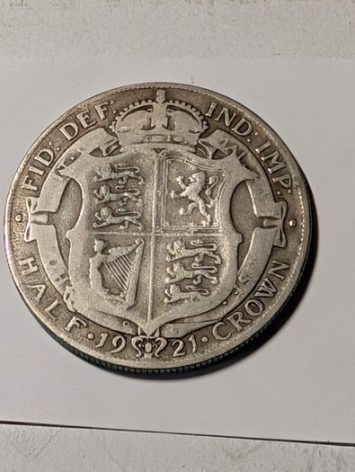 1921 Silver Halfcrown