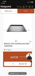 oven tray plus grid - new