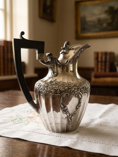 James Dixon Sterling Silver Claret Jug(1899 433 grams)