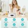Ultrasonic Cleaner, 48000Hz Jewellery Cleaner Glasses Cleaner 660ML Clean Pod Gifts for Women Cleaning Set with Watch Stand for Jewelry Necklace Ring Glasses Image 6