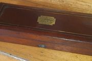 Antique Mahogany Box - 19th Century