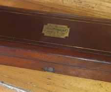 Antique Mahogany Box - 19th Century