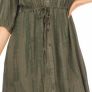 BA&SH khaki dress size 3 . Uk 12-14 Image 7