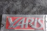 Genuine Toyota Yaris 1999-2005,part 75442-0d010 (plate, Back Door Name, No.2)