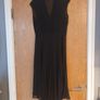 Nougat (London) Sheer Black Dress. Size 14 (3). Image 6