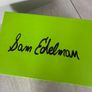 American designer Sam Edelman sneaker/runner shoes in a soft mid blue suede BRAND NEW Image 3