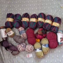 A Job Lot Of Knitting Wool No1
