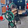 Antique 1800s heavy duty clothes mangle Image 6