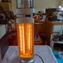 DELTA Essentials Halogen Heater, Model AS982785, Twin 2 Bar Heater, Can rotate horizantal also, 1 element missing but still plenty hot Image 7