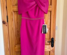 Couture Club Fuchsia Mother of the Bride Dress