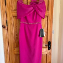 Couture Club Fuchsia Mother of the Bride Dress