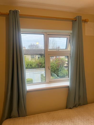 Teal Blackout Bedroom Curtains For Sale (66"x72")