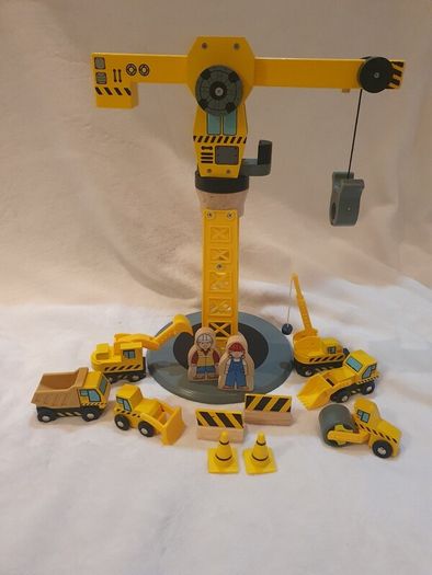 BigJigs Big Crane Construction Set