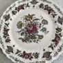 4 Vintage Myotts Bouquet Staffordshire Dinner Plate 10 inches England or as wall hanging plates 20.00 euro each or all 4 together 65.00 euro. Image 2