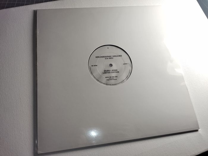 Guru Josh - Holographic Dreams - ORIGINAL Pressing! QUALITY Early 90s Piano HOUSE End of the night TRACK!