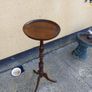 Vintage Mahogany Wine/Plant Stand Image 5