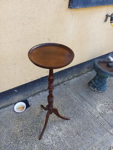 Vintage Mahogany Wine/Plant Stand