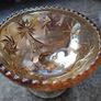 A Gorgeous Vintage 2piece Vintage Carnival Glass Set Image 8
