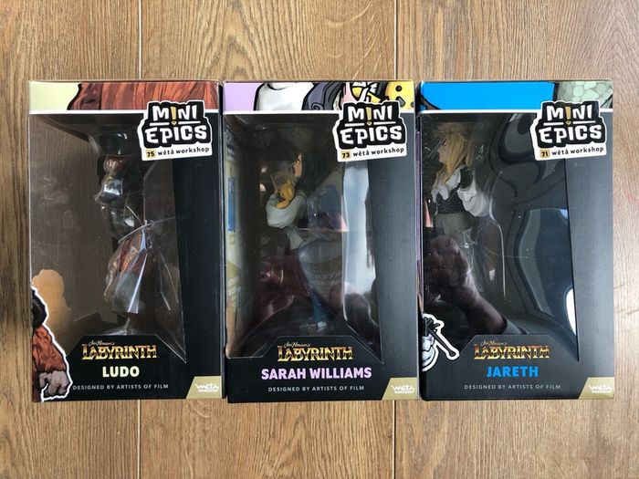 The Labyrinth: Jareth, Sarah & Ludo Bundle (Weta Mini Epics)