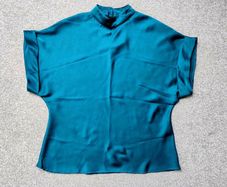 Pala D'Oro Teal Blouse