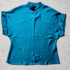 Pala D'Oro Teal Blouse