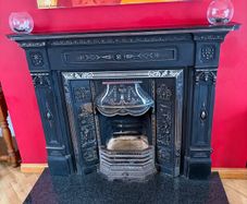 Traditional Cast iron fireplace, price drop!