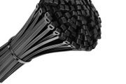 Heavy Duty White Cable Ties 200mm  Black 100pk
