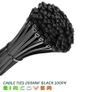 Heavy Duty White Cable Ties 450mm  Black 100pk Image 5