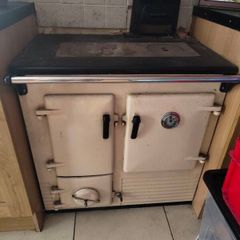Antique Rayburn Stove Working