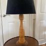 Turned wood lamp Image 2