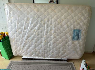 Pristine Double Mattress - Wrapped & Ready For Pick Up - Never Slept On!