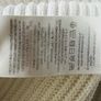 GANT Thick Cotton White V Neck Jumper Image 6
